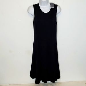 Donna Ricco New York Black Rayon Blend Sleeveless Dress New with Tags